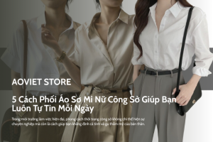 5 cách phối áo sơ mi