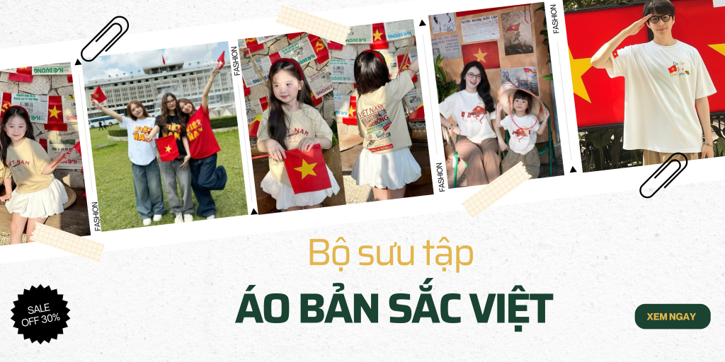 BANNER áo bản sắc Việt